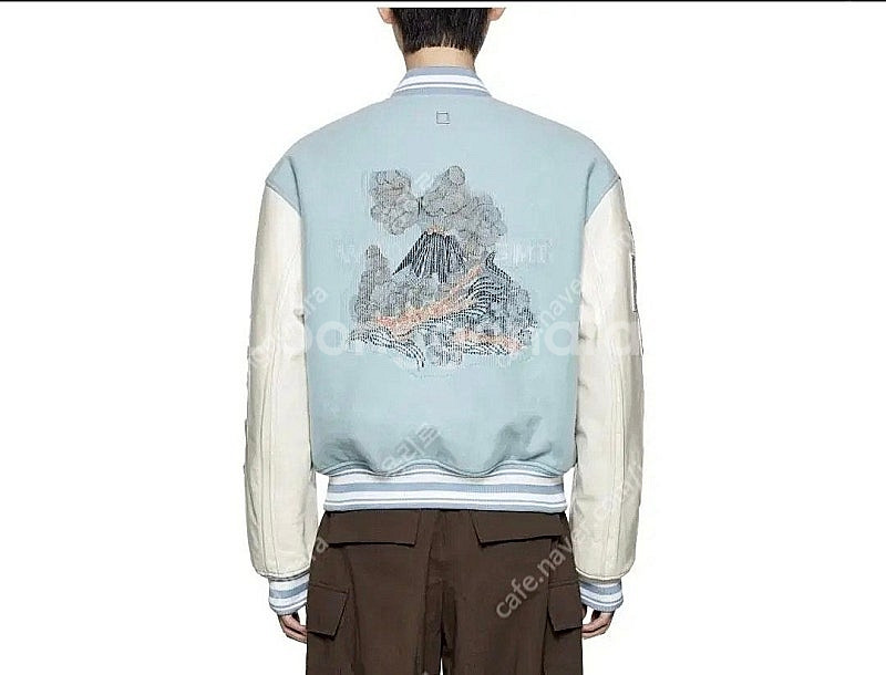 우영미 23FW 볼케이노 바시티 자켓 (새상품)--9