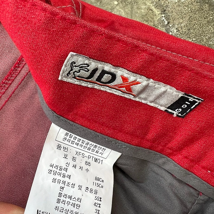33) JDX 골프바지 골프 팬츠 남성 골프웨어 골프 의류 이미지