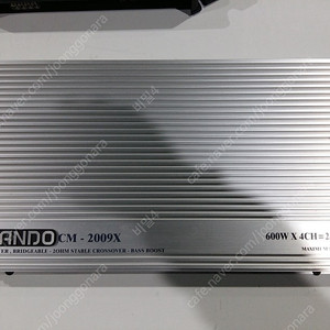 COMANDO cm-2009x 파워앰프 600x4채널=2400W 미사용품