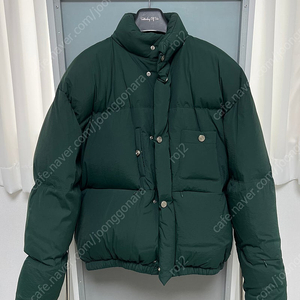 [L] STU 22FW Duck Down Short Jacket Bluish Green STU OFFICE