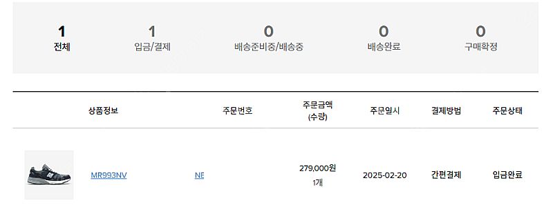 뉴발란스 993 260--0