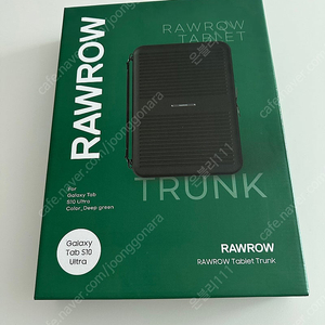 로우로우(rawrow) 갤럭시탭S10 울트라 파우치 트렁크