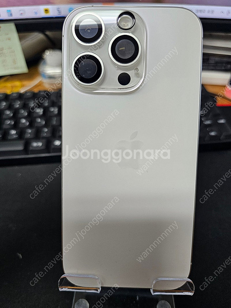 [중고] 아이폰16 프로 128GB 화이트 단말기 상태...--3
