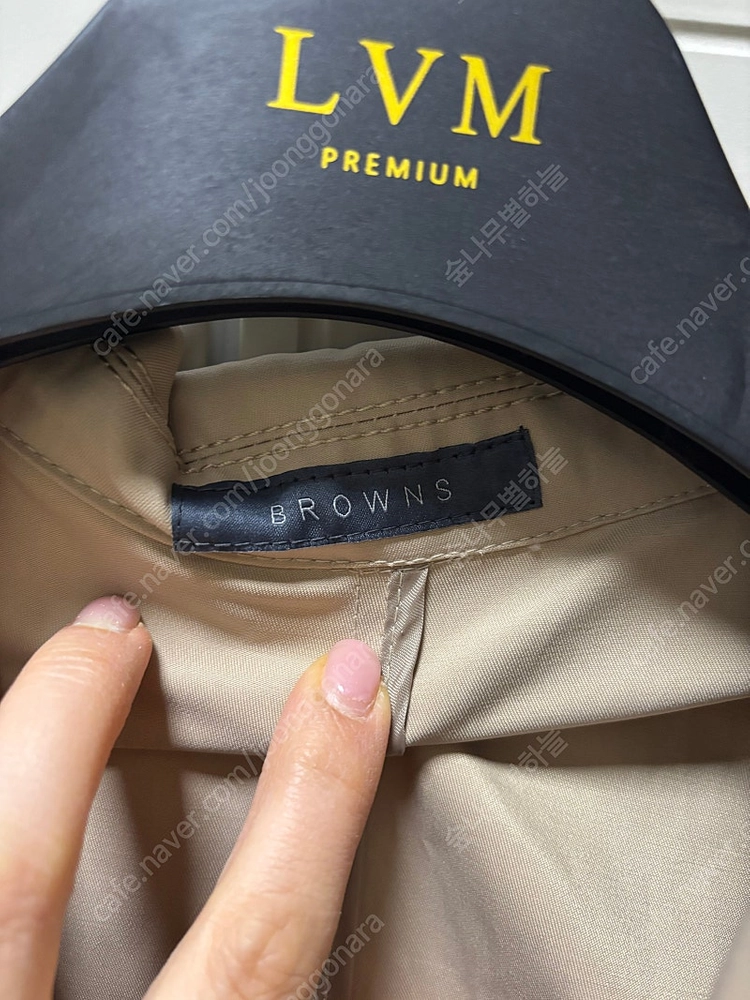 Browns 하프 트렌치 (새제품) 이미지