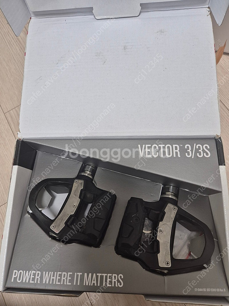 가민 벡터3 양발형 파워미터 팝니다.--0