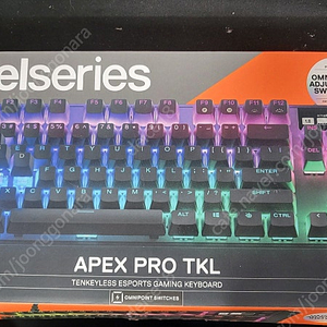 STEEL APEX PRO TKL 키보드 , 지슈라1 , 클라우드2 헤드셋