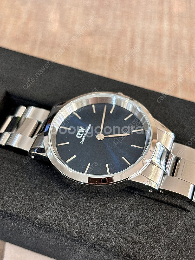다니엘웰링턴 아이코닉링크 시계 36mm 청판--2