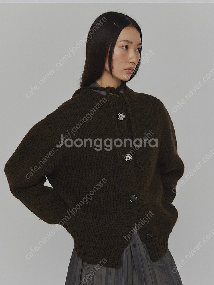 아모멘토 HAND KNITTED CARDIGAN - 에...--4
