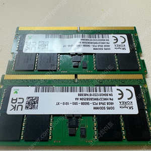 하이닉스 노트북 DDR5 48Gx2 96G