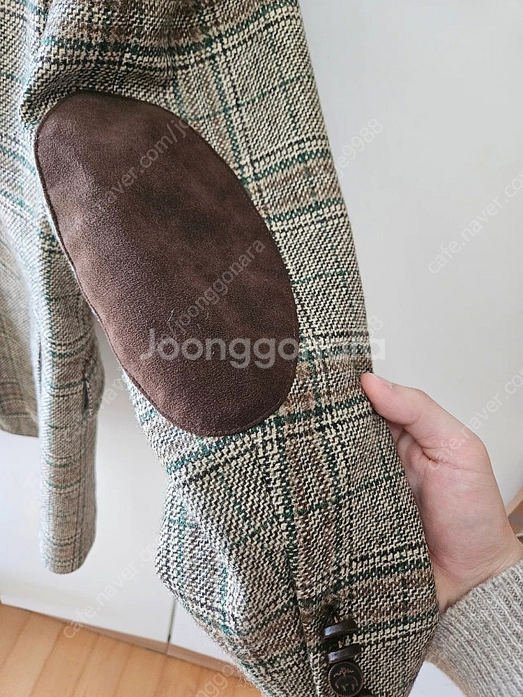 [가격인하]브룩스브라더스 아브라함 문 체크 패치 자켓 ...--2