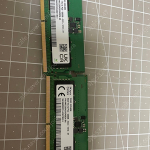 노트북용 Sk hynix DDR5 8GB 2개