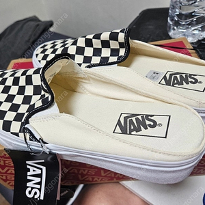 VANS 체커보드 클래식 Slip-on 뮬 판매합니다