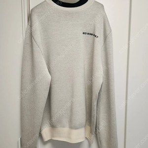 베트멍 VETEMENTS 니트 레이즈드 바코드
