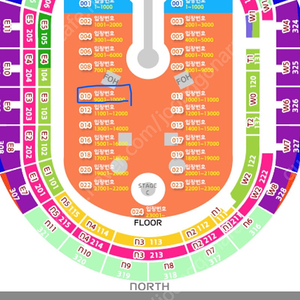 콜드플레이 (COLDPLAY) 내한공연 정가 양도 4/16 (수) 스탠딩 9000번대 2연석 정가 양도합니다.