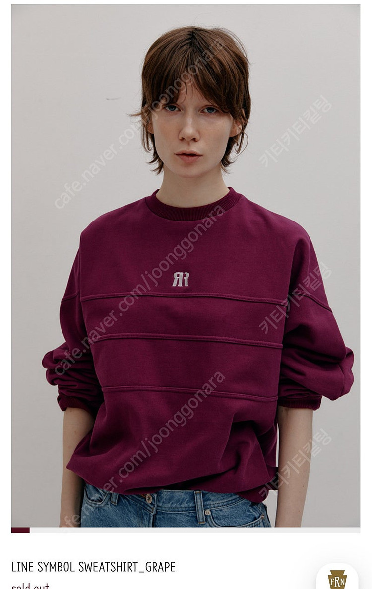 파르벵 익스클루시브 맨투맨-grape--1