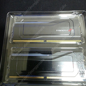 G.SKILL DDR5-8000 CL40 TRIDENT Z5 RGB J 패키지 (48GB(24Gx2)) (박스X) 팝니다