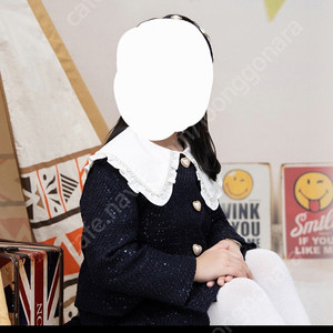 티파니 사이즈110) 네이비 반짝이 스팽클 자켓, 스커트2, 블라우스,