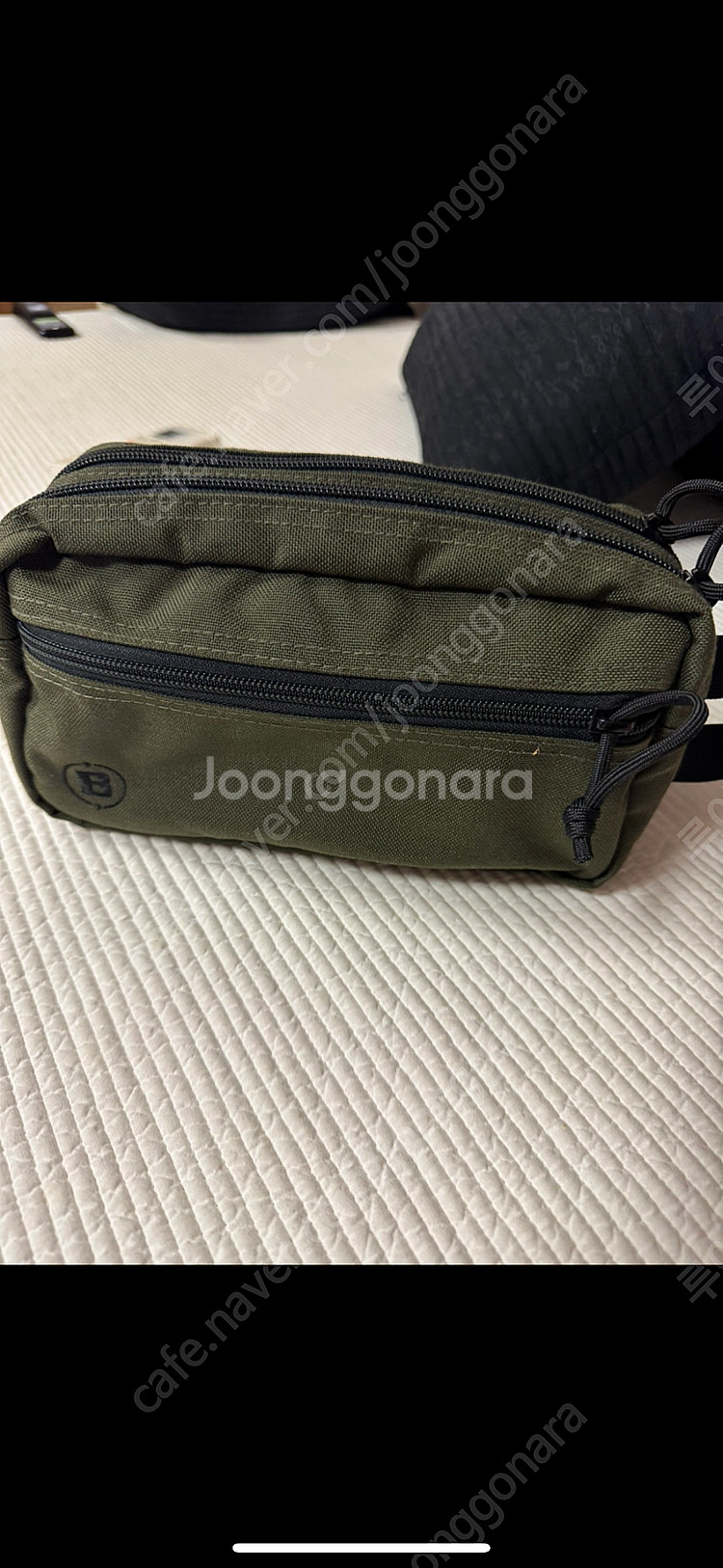 브리핑골프 더블지퍼 파우치--2