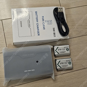 NP-BX1 소니 액션캠 정품배터리 및 3구 충전기 판매