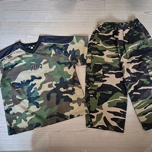 히로 풋볼 카모 120+카모 카고 팬츠 110 일괄 택포