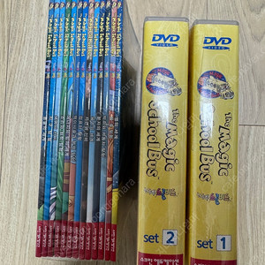 매직스쿨버스 DVD 26개 + 새책 13권