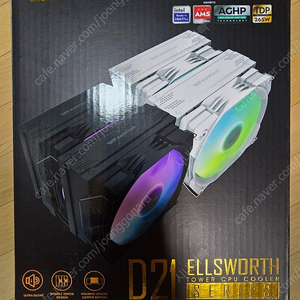 다크플래쉬 darkFlash Ellsworth D21 ARGB 블랙 CPU쿨러