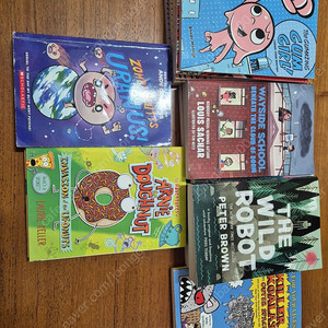 AR 3~5점대 아동 원서 / wild robot, wayside cshool, killer koalas, gumazing gum girl, zombie butts 외