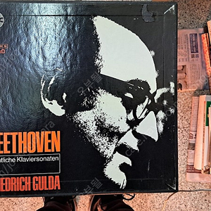 베토벤 피아노소나타 LP 전집 판매합니다.(총 11장) <Friedrich Gulda>