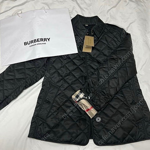 버버리 뉴프랭크비 퀄팅자켓 라지
