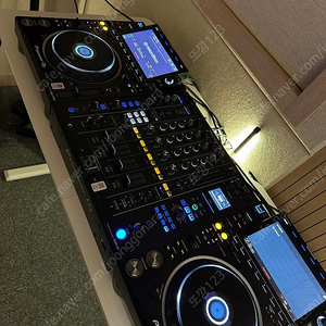 CDJ3000(2덱)+DJM-A9믹서+덱세이버+ROKITG4(스피커2통)