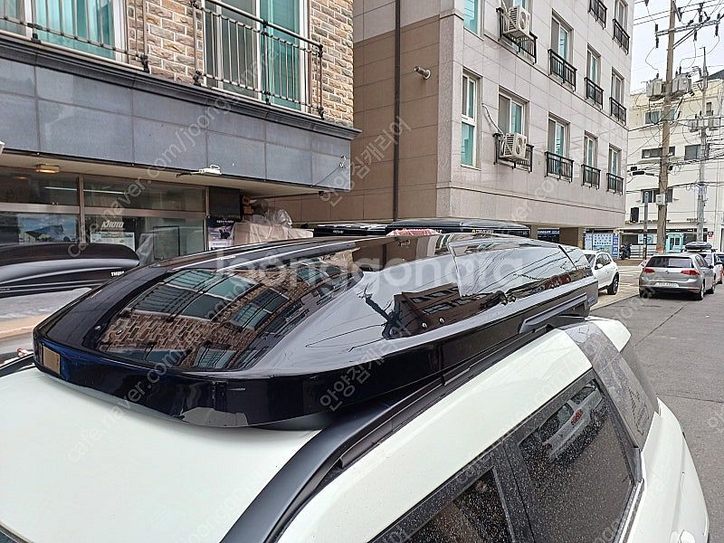 지붕위 밀착형 코토 일체형루프박스 어닝,윈드가드 당일재...--5