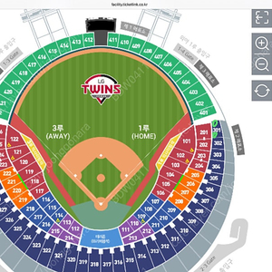 엘지 3/23 3루 레드석 224블럭 양도