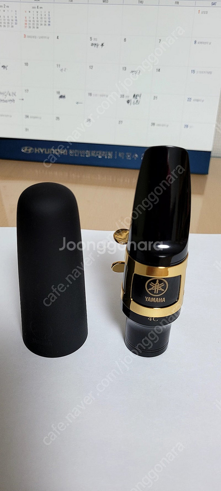 테너색소폰 야마하 4C 마우스피스. 리코로얄 C5 마우...--1