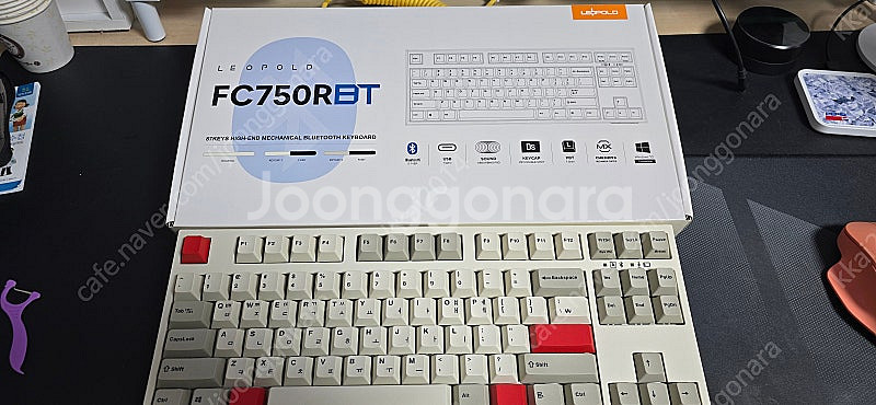 [판매]레오폴드 FC750RBT 레트로컬러 청축 키보드...--0