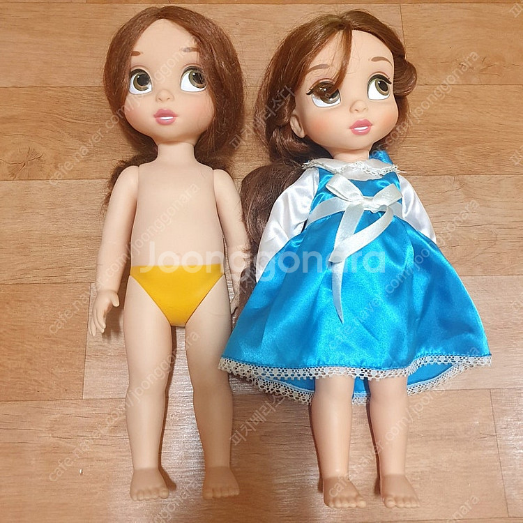 디즈니 베이비돌 라푼젤 벨 구버전 황금발 등--1