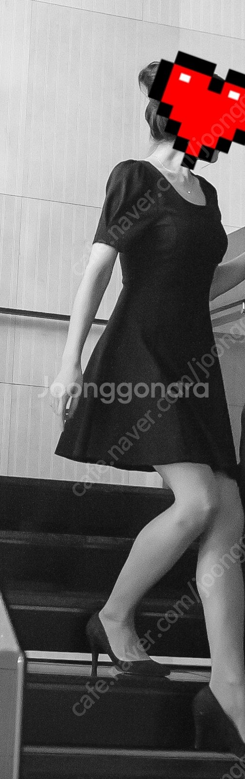 돌잔치, 결혼식 하객용 등 블랙 원피스, 드레스--0