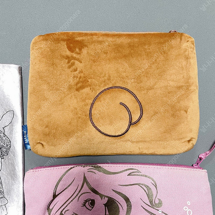 화장품 파우치 3종: 베이비 돌, 시바견, 인어공주--6