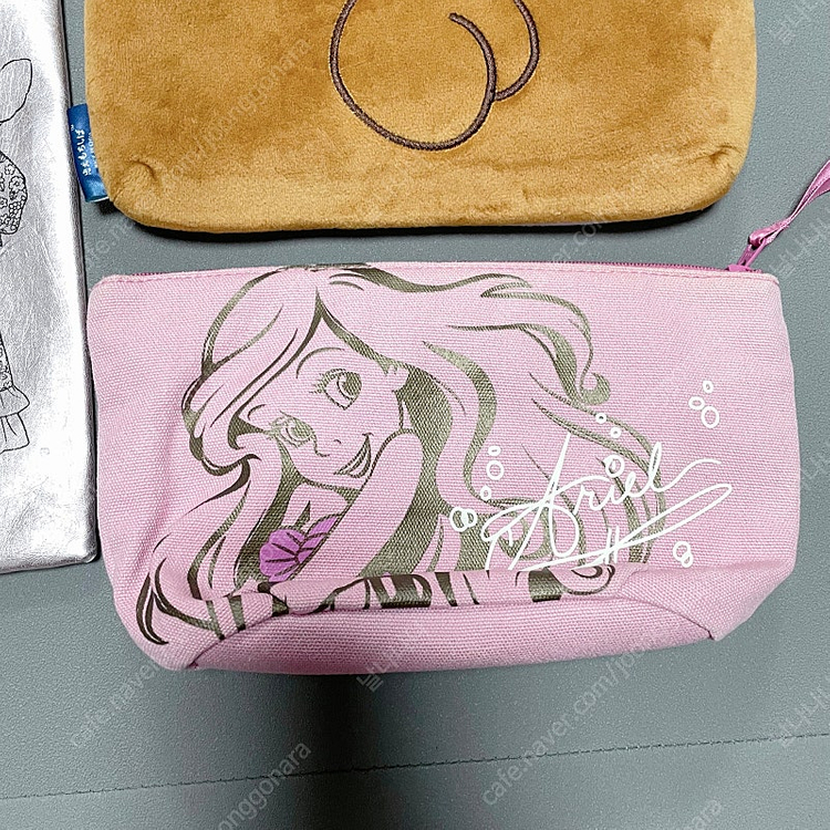 화장품 파우치 3종: 베이비 돌, 시바견, 인어공주--7