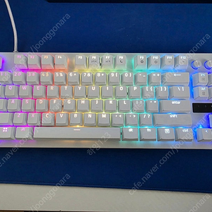 레이저 헌츠맨 V3 Pro TKL 화이트 키보드