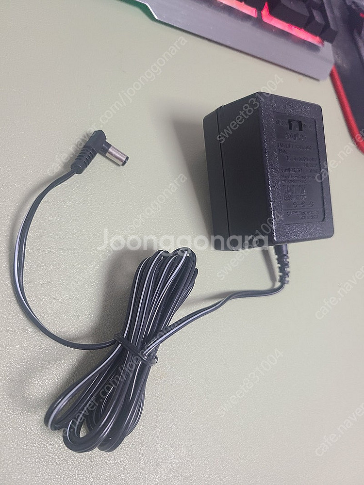 산요 12V 아답터 판매합니다.(220V, 110V 겸...--1