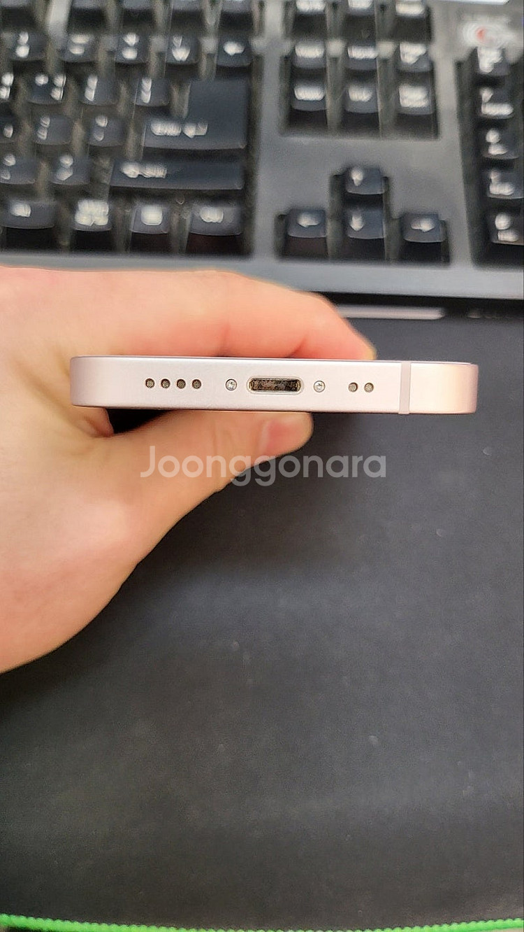 아이폰13미니 핑크 128GB 상태좋은중고32만팝니다.--5