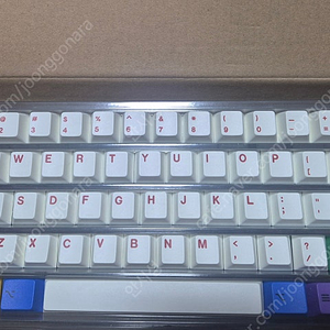 크러쉬 키캡 rgb실버 판매