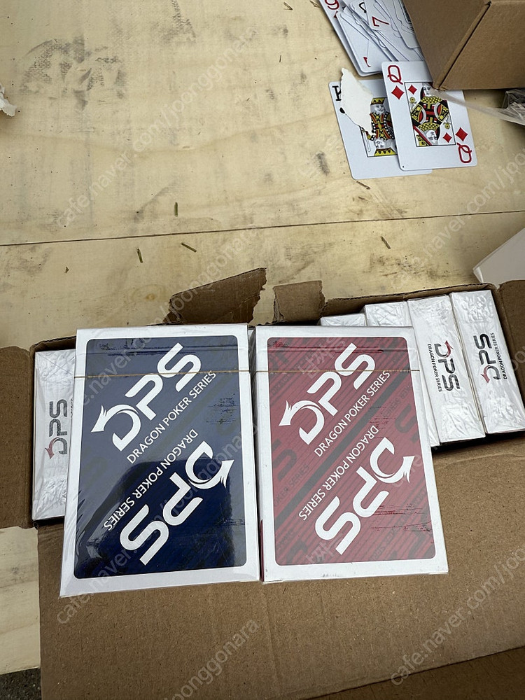 홀덤펍 업소에서 사용하던 홀덤 카드 팝니다. 이미지