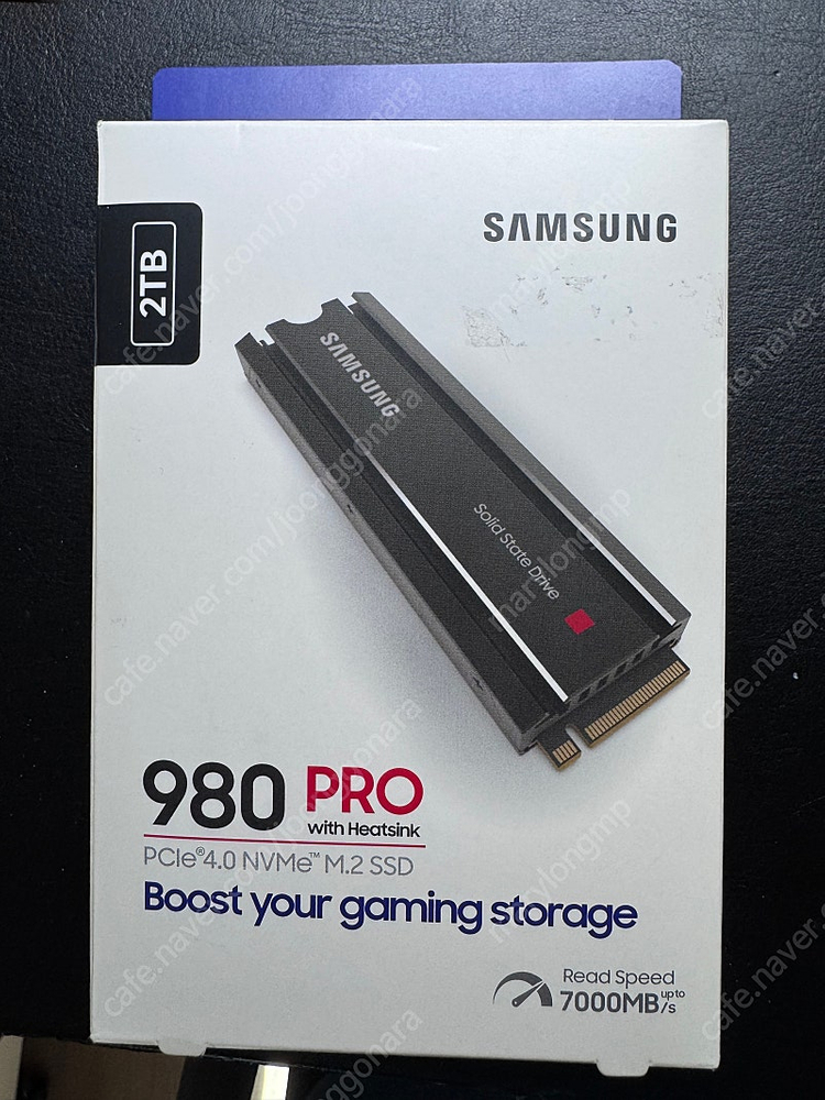 삼성전자 980 PRO 히트싱크 M.2 NVMe (2TB) 판매합니다 (신동품)--1