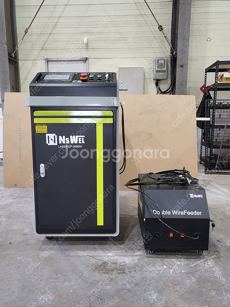 시운전만 해본 "내쇼날시스템 레이저용접기 2KW" 판매...--0
