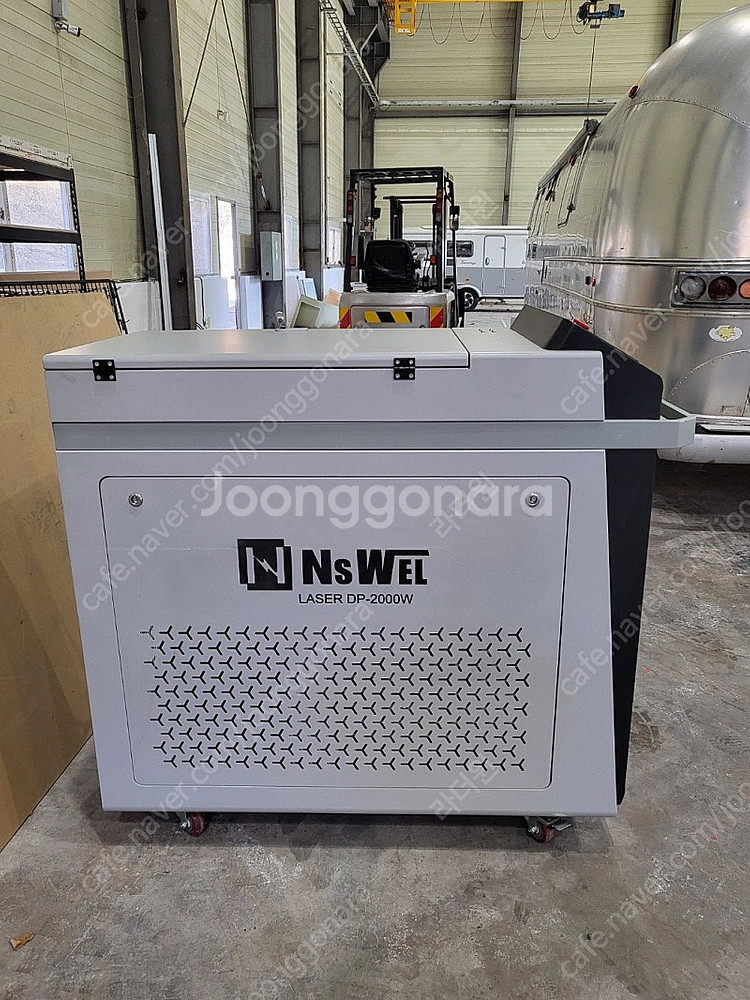 시운전만 해본 "내쇼날시스템 레이저용접기 2KW" 판매...--1