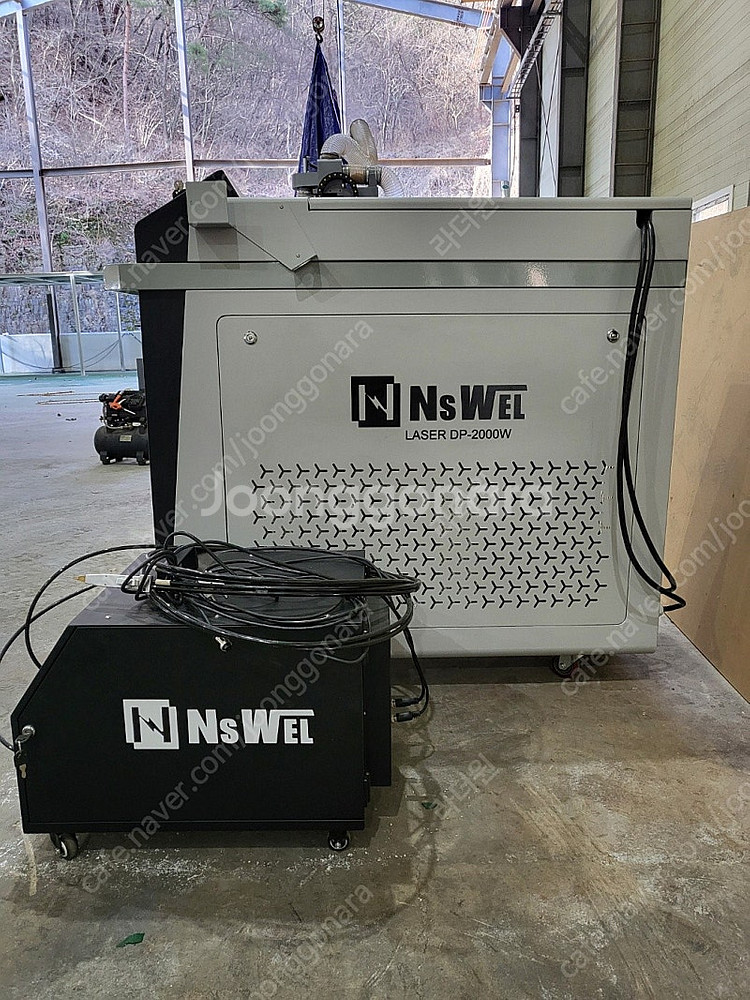 시운전만 해본 "내쇼날시스템 레이저용접기 2KW" 판매...--2