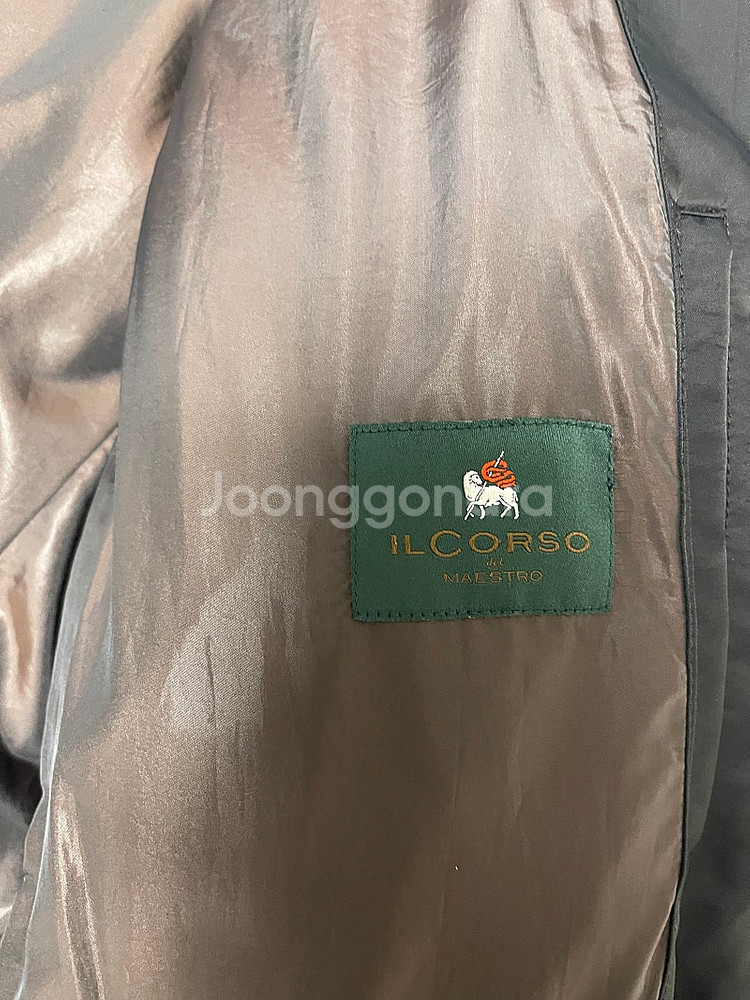 일꼬르소 사파리 패딩 자켓 블랙 105--7
