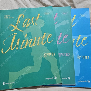 메가스터디 2025 학년도 홍익대 논술 이것만 들고가는 LAST MINUTE 3권 세트