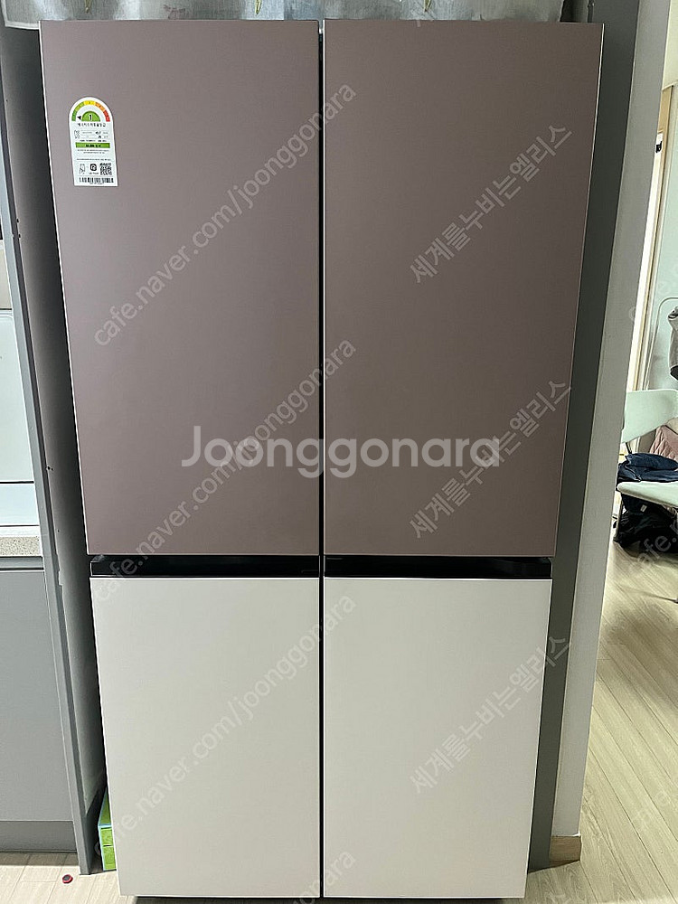 LG DIOS 4도어 870L 냉장고 (T873MKE1...--1
